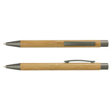 200274 Lancer Bamboo Pen  - Printed