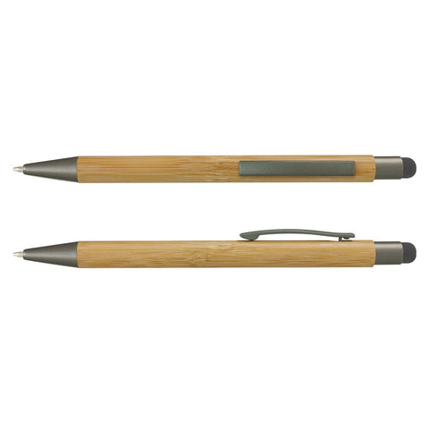 200275 Lancer Bamboo Stylus Pen  - Printed