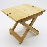 B390 Eco Bamboo Folding Table - Printed