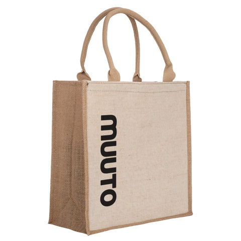 Milan Shopping Jute Bag - Printed