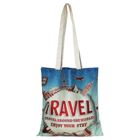 Sublimated Cotton Tote - Printed